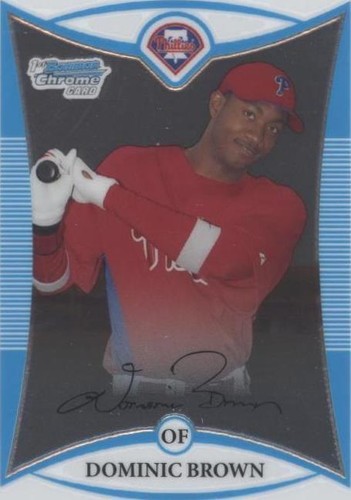 2008 Bowman Chrome - Domonic Brown #BCP199