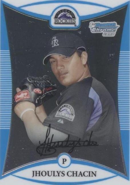 2008 Bowman Chrome - Jhoulys Chacin #BCP188