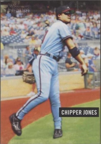 2005 Bowman Heritage - Chipper Jones #66