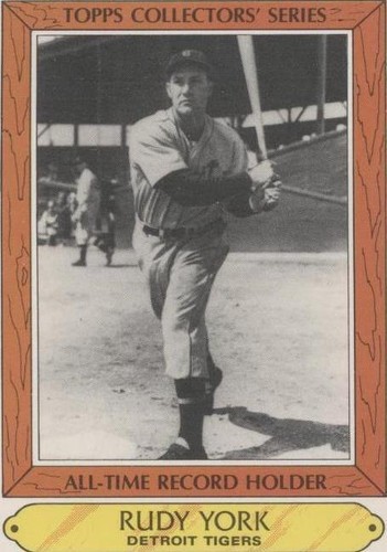 1985 Topps Woolworth's All-Time Record Holders - Rudy York #43