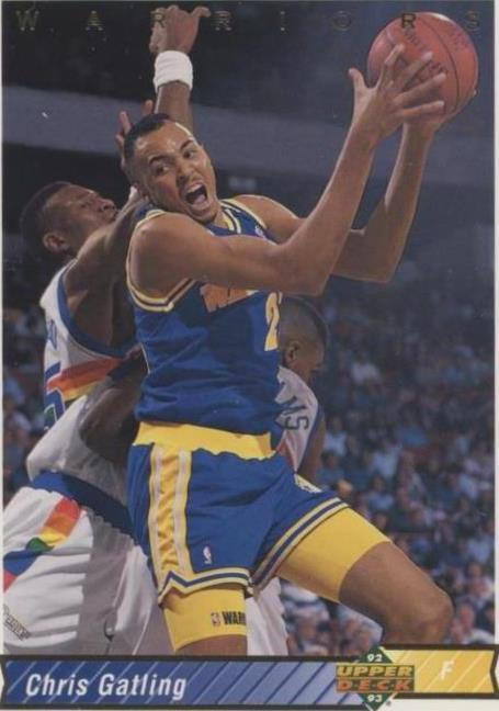 1992-93 Upper Deck International Italiano - Chris Gatling #156