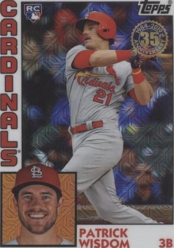 2019 Topps Silver Pack 1984 Topps Baseball Orange /25 Mark