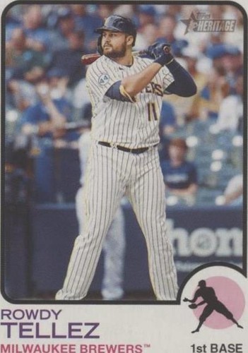2022 Topps Heritage - Rowdy Tellez #56
