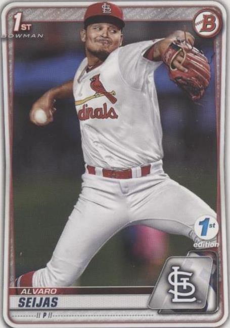 2020 Bowman 1st Edition - Alvaro Seijas #BFE-60