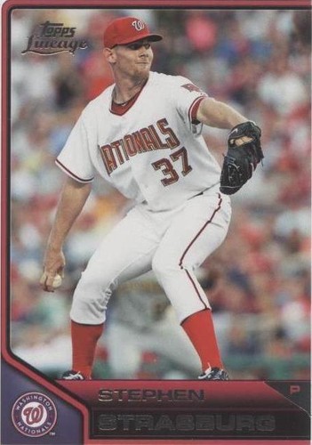 2011 Topps Lineage - Stephen Strasburg #160