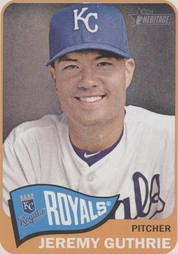 2014 Topps Heritage - Jeremy Guthrie #246