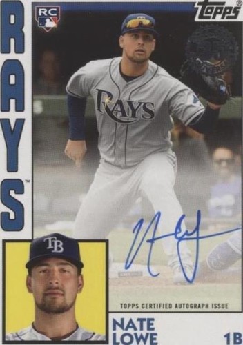 2019 Topps Update Series - Nate Lowe #84A-NL