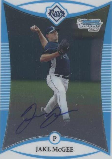 Bowman Chrome 2008 - Jake McGee #BCP274