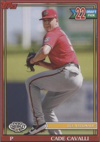 2021 Topps Pro Debut - Cade Cavalli #PD-170