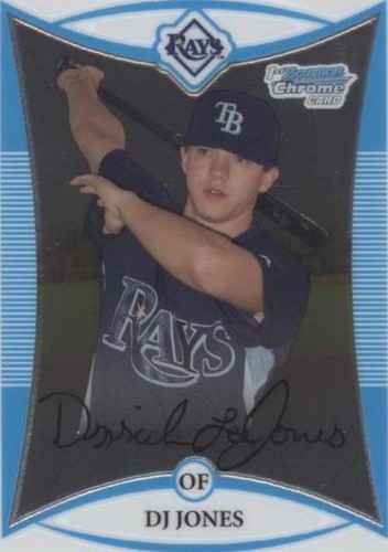 2008 Bowman Chrome - D.J. Jones #BCP193