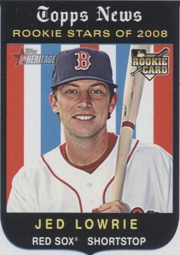 2008 Topps Heritage High Number - Jed Lowrie #562