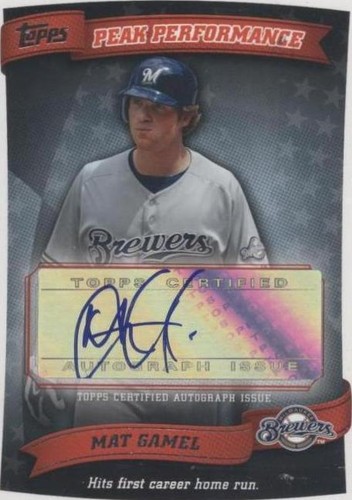2010 Topps - Mat Gamel #PPA-MG