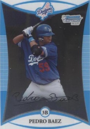 2008 Bowman Chrome - Pedro Baez #BCP219