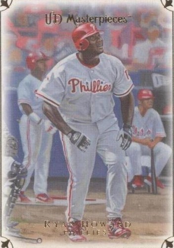 2007 UD Masterpieces - Ryan Howard #12
