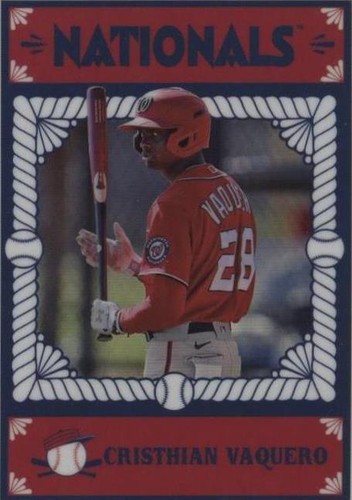 2023 Bowman Chrome - Cristhian Vaquero #BA-12