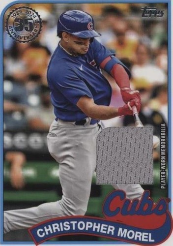 2024 Topps Series 1 - Christopher Morel #89BR-CM