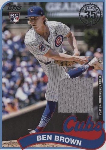 2024 Topps Update Series - Ben Brown #US183 Purple Holo