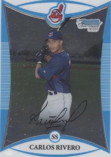 2008 Bowman Chrome - Carlos Rivero #BCP203