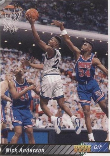 1992-93 Upper Deck - Nick Anderson #161