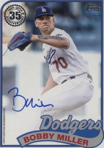2024 Topps Series 2 - Bobby Miller #89BA-BM