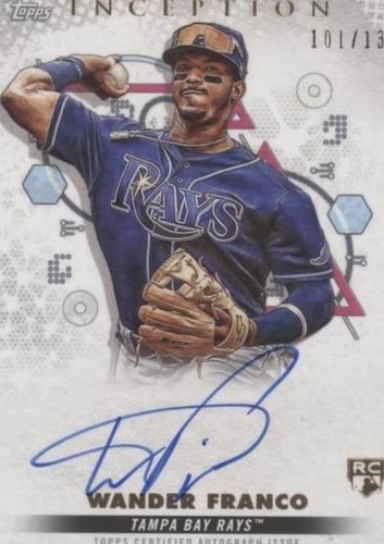 2022 Topps Inception - Wander Franco #BRES-WF