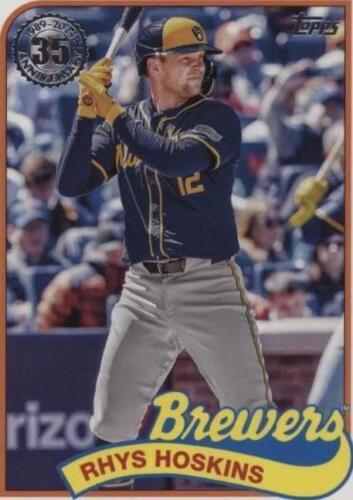 2024 Topps Heritage Signed Rhys Hoskins Phillies Card #163