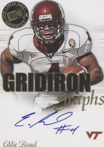 2008 Press Pass SE Eddie Royal #GG-ER