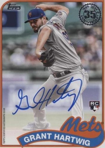 2024 Topps Update Series - Grant Hartwig #89BA-GHA