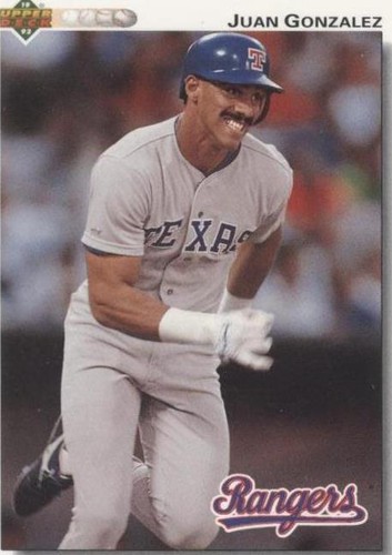 1992 Upper Deck - Juan González #243