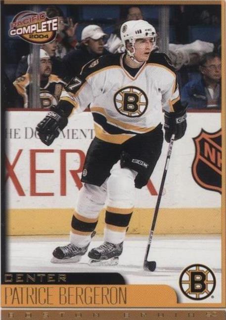 2003-04 Pacific Complete - Patrice Bergeron #593