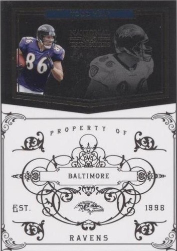 2010 Playoff National Treasures Todd Heap #13