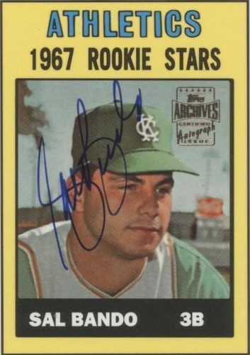 2001 Topps Archives - Sal Bando #106 TAA