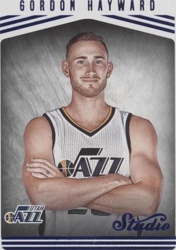 2016-17 Panini Studio - Gordon Hayward #134