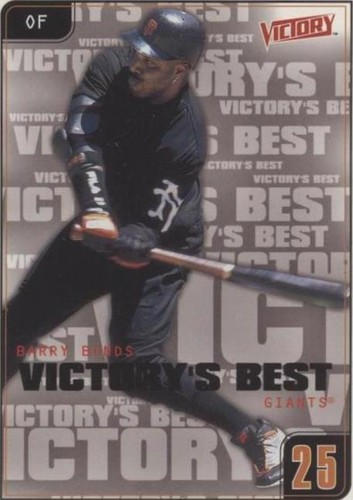 2001 Upper Deck Victory - Barry Bonds #625