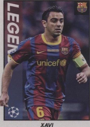 2021-22 Topps Merlin's Heritage 97 UCL Xavi Hernandez #143