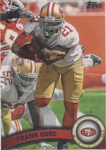 2011 Topps Frank Gore #120