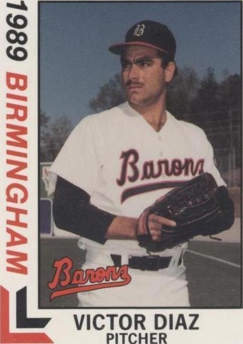 1989 Best Birmingham Barons - Victor Diaz #4