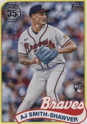 2024 Topps Series 1 - AJ Smith-Shawver #89B-46