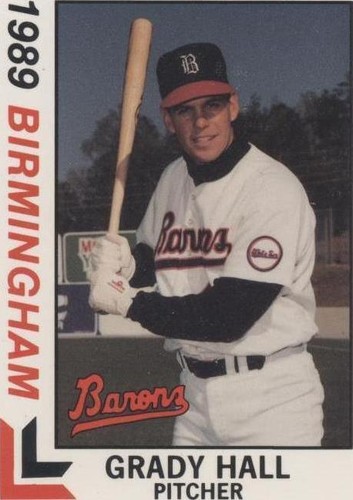 1989 Best Birmingham Barons - Grady Hall #11