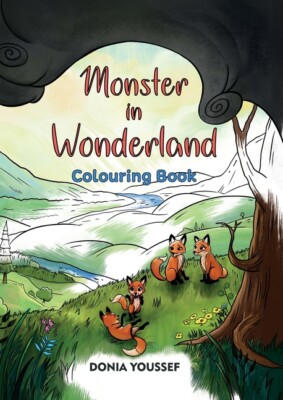 Monster In Wonderland: Colouring Book