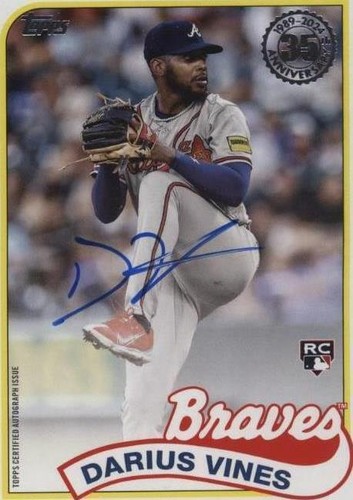 2024 Topps Update Series - Darius Vines #89BA-DAV