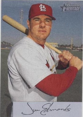 2002 Bowman Heritage - Jim Edmonds #118