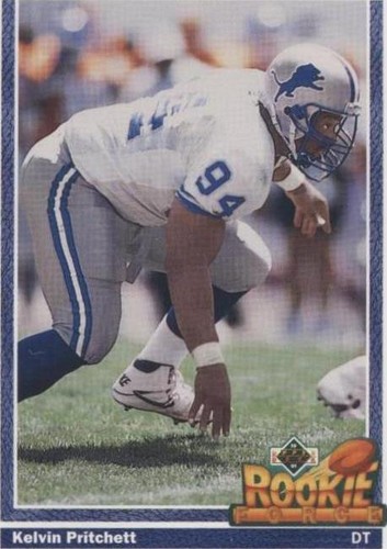 1991 Upper Deck Kelvin Pritchett #641