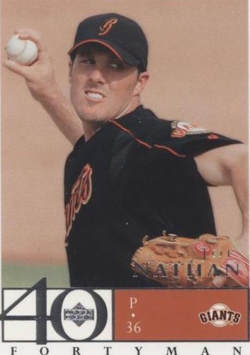 2003 Upper Deck 40 Man - Joe Nathan #585
