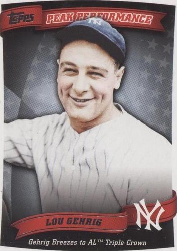 2010 Topps - Lou Gehrig #PP-12