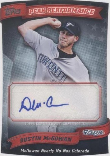 2010 Topps - Dustin McGowan #PPA-DMC