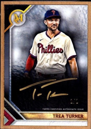 2023 Topps Museum Collection - Trea Turner #MFA-TT