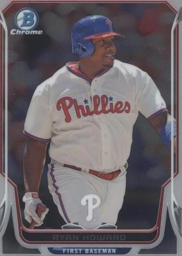 2014 Bowman Chrome - Ryan Howard #122