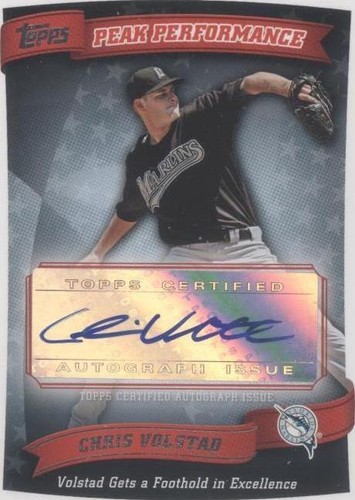 2010 Topps - Chris Volstad #PPA-CV