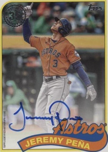 ☆★H.A.M★☆ 　TOPPS DYNASTY JEREMY PENA Jeremy Peña 2025 Topps Baseball (Series One) - #307